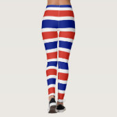 Leggings met de vlag van Costa Rica (Achterkant)