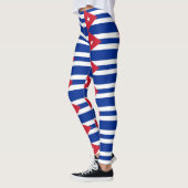 Leggings met de vlag van Cuba (Links)