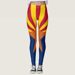Leggings met de vlag van de staat Arizona, Verenig
