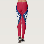 Leggings met de vlag van de staat Arkansas, VS (Achterkant)