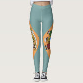 Leggings met de vlag van de staat Delaware, Vereni (Voorkant)