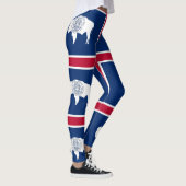 Leggings met de vlag van de staat Wyoming, Verenig (Rechts)