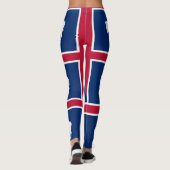 Leggings met de vlag van de staat Wyoming, Verenig (Achterkant)