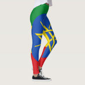 Leggings met de vlag van Ethiopië (Rechts)