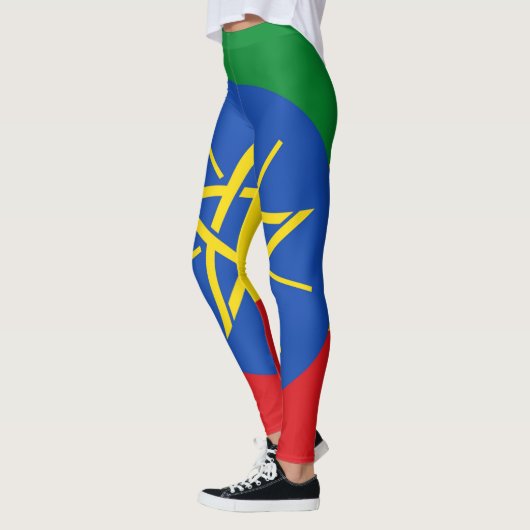 Leggings met de vlag van Ethiopië (Links)