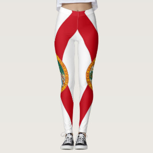 Leggings met de vlag van Florida State, Verenigde 