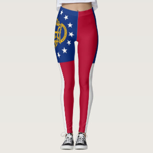Leggings met de vlag van Georgië, Verenigde Staten