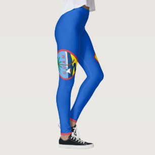 Leggings met de vlag van Guam, Verenigde Staten