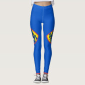 Leggings met de vlag van Guam, Verenigde Staten (Voorkant)