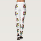 Leggings met de vlag van Illinois State, Verenigde (Achterkant)