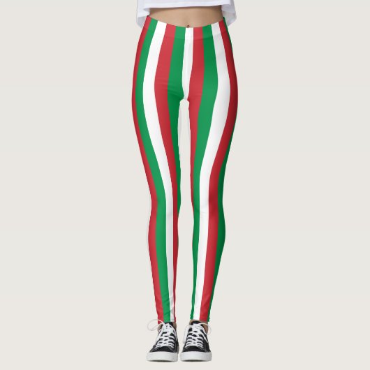 Leggings met de vlag van Italië (Voorkant)