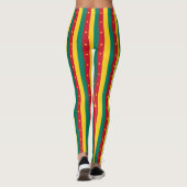 Leggings met de vlag van Kameroen (Achterkant)