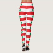 Leggings met de vlag van Libanon (Achterkant)