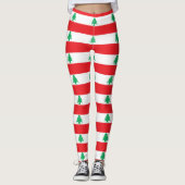 Leggings met de vlag van Libanon (Voorkant)