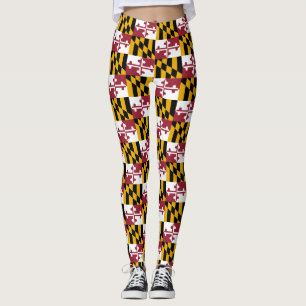 Leggings met de vlag van Maryland, Verenigde State
