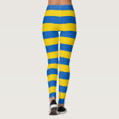 Leggings met de vlag van Oekraïne (Achterkant)
