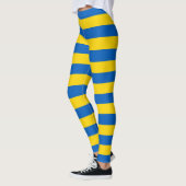 Leggings met de vlag van Oekraïne (Links)
