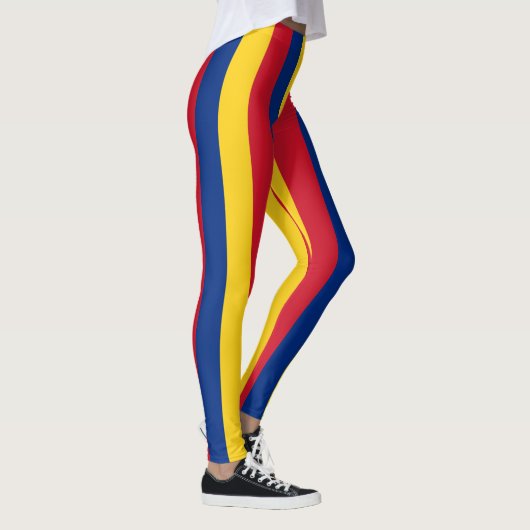 Leggings met de vlag van Roemenië (Rechts)