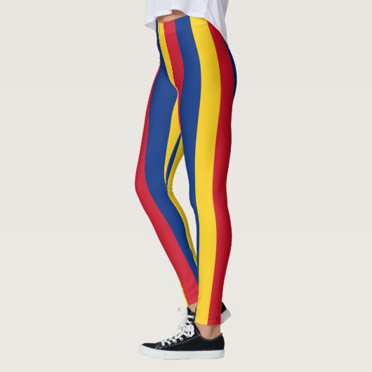 Leggings met de vlag van Roemenië (Links)
