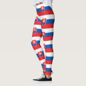 Leggings met de vlag van Slowakije (Links)