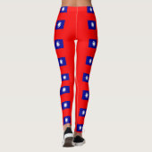 Leggings met de vlag van Taiwan (Achterkant)