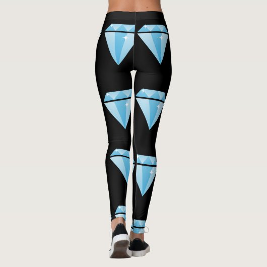 Leggings met diamant (Achterkant)