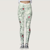 Leggings met drijvende hartslag Ontworpen door: Ar (Voorkant)