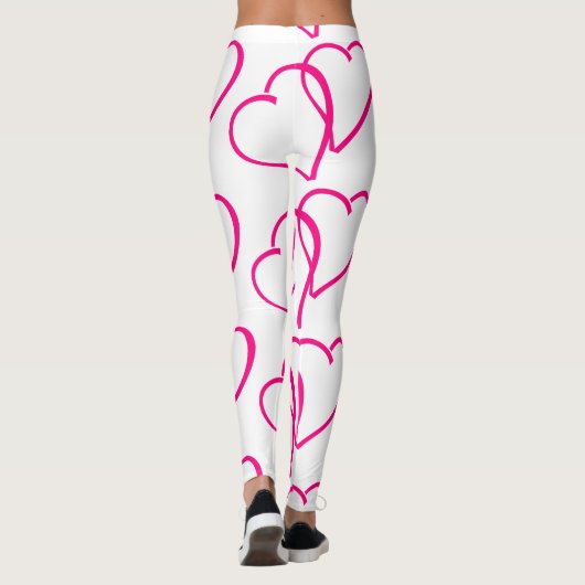 Leggings met dubbel hart (Achterkant)