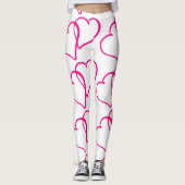 Leggings met dubbel hart (Voorkant)