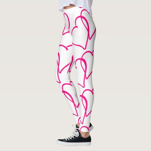 Leggings met dubbel hart (Links)