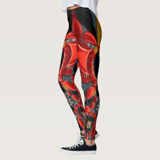 Leggings met Duitsland Kleuren ontwerp (Links)