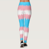 Leggings met een brede vlag (Achterkant)