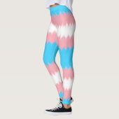 Leggings met een brede vlag (Links)