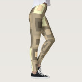 Leggings met een deel van geometrische vormen (Rechts)