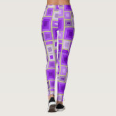 Leggings met een deel van geometrische vormen (Achterkant)