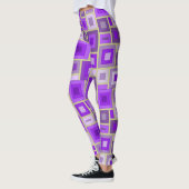 Leggings met een deel van geometrische vormen (Links)