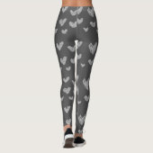 Leggings met een fijne kermis op de dag (Achterkant)