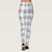 Leggings met een geometrisch patroon (Achterkant)