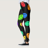 Leggings met een glimlach-gezicht (Links)