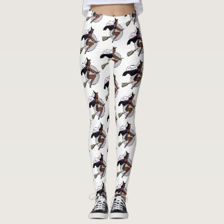 leggings met een heks