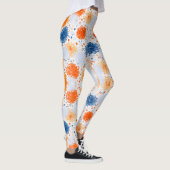 Leggings met een levendig abstract ontwerp (Rechts)