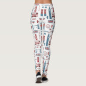 Leggings met een Londens thema (Achterkant)