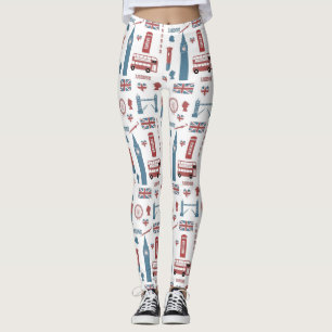 Leggings met een Londens thema