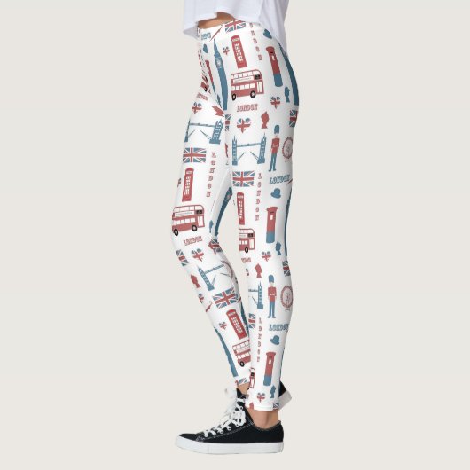 Leggings met een Londens thema (Links)