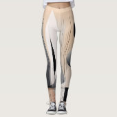 Leggings met een modern design dat eenvoud weerspi (Voorkant)