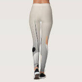 Leggings met een modern design dat eenvoud weerspi (Achterkant)
