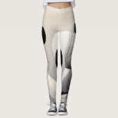 Leggings met een modern design dat eenvoud weerspi (Voorkant)