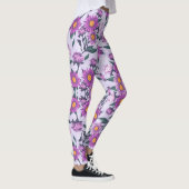 Leggings met een opvallend bloemenpatroon (Rechts)
