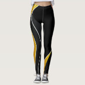 Leggings met een trendy ontwerp. (Voorkant)