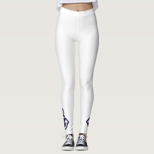 Leggings met eenvoudige anker (Voorkant)